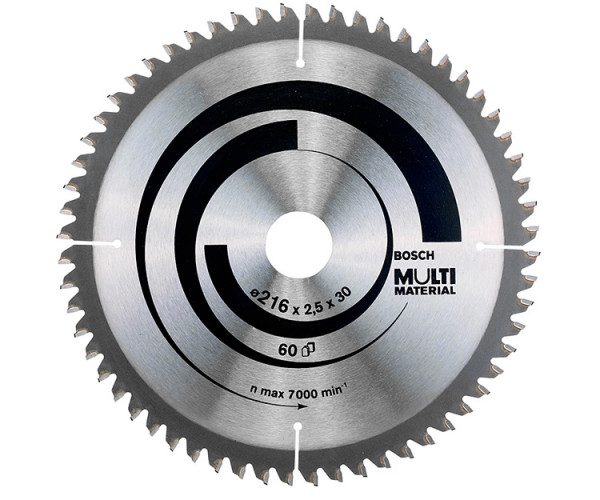 Пильный диск BOSCH Multi Material 216X30X2,5 80