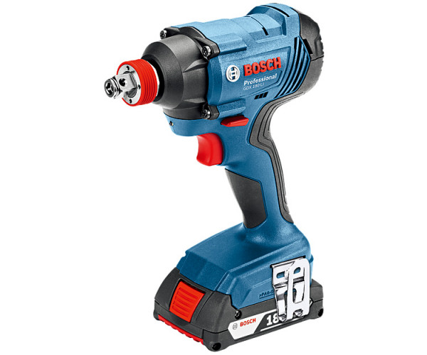 Набор аккумуляторного инструмента BOSCH GSR 180 LI + GDX 180 LI (2x GBA 18V 1,5 Ah)