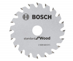 Пильный диск по дереву BOSCH 85х15 20