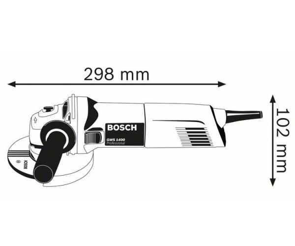 Болгарка BOSCH GWS 1400