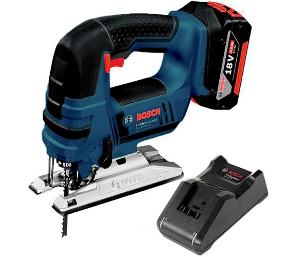 Аккумуляторный лобзик BOSCH GST 18 V-LI B+ 1 GBA 18V 4,0 Ah
