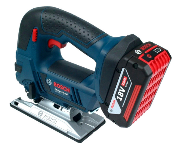 Аккумуляторный лобзик BOSCH GST 18 V-LI B+ 1 GBA 18V 4,0 Ah