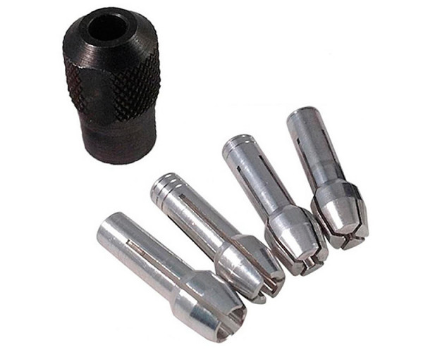 Комплект цанг и цанговый зажим Bosch Dremel (4485)