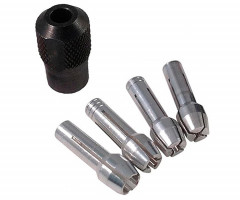 Комплект цанг и цанговый зажим Bosch Dremel (4485)