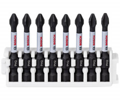 Набор бит Bosch Impact Control PH2, 50 мм, 8 шт.