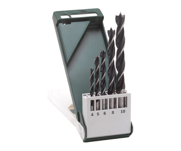 Набор сверл по древесине Bosch 4-10 мм, 5 шт.