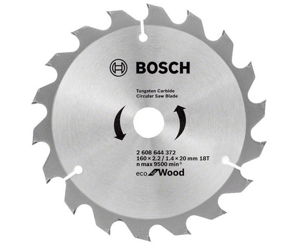 Пильный диск по дереву BOSCH Eco for Wood 190x20 24T