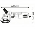 Болгарка BOSCH GWS 750-125
