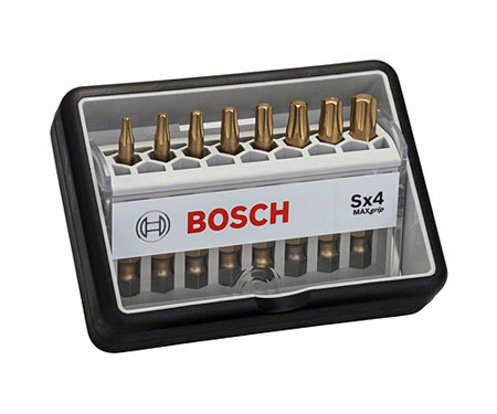 Набор бит BOSCH Robust Line Sx Max Grip Torx 49 мм (8 шт.)