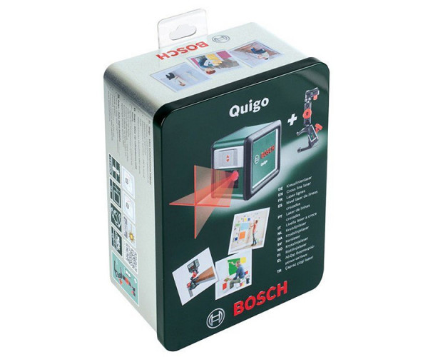 Линейный лазерный нивелир BOSCH Quigo III (металлическая упаковка)