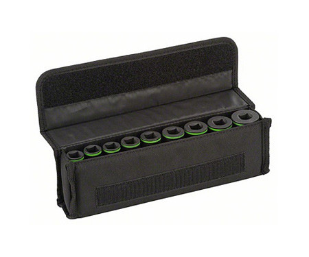 Набор торцевых головок BOSCH 10-27x77 мм (9 шт.)