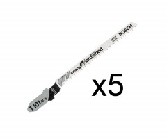 Пилка по дереву Bosch T 101 BF, 2,7?100 мм, 5 шт.