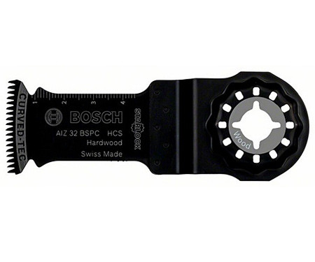 Погружное пильное полотно BOSCH AIZ 32 BSPC Hard Wood (10 шт.)