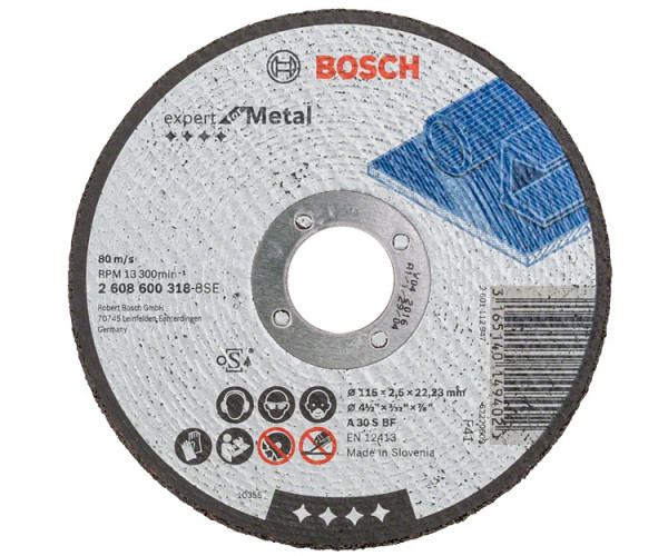 Отрезной круг Bosch Expert for Metal прямой 230?3 мм