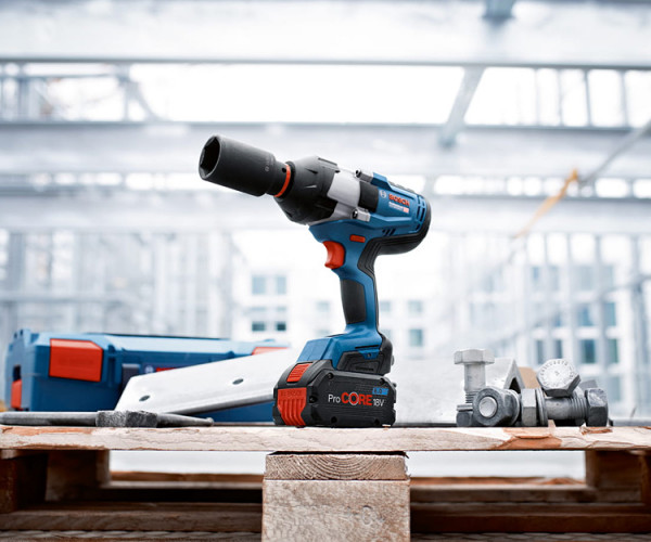 Аккумуляторный ударный гайковерт BOSCH GDS 18V-1050 H, 06019J8502