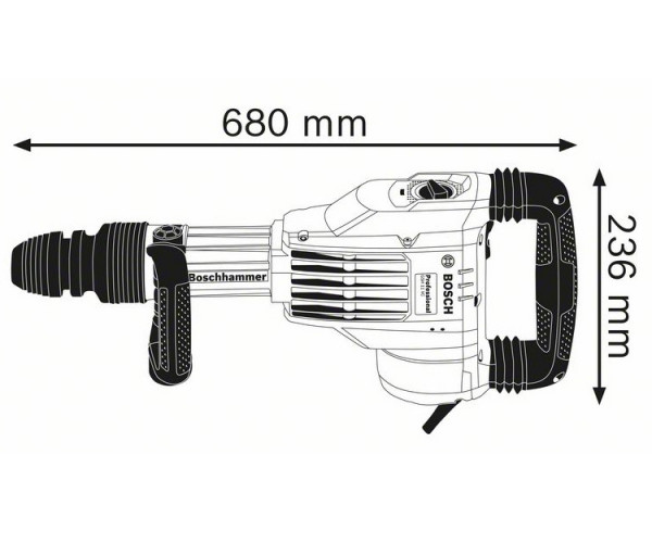 Отбойный молоток BOSCH GSH 11 VC