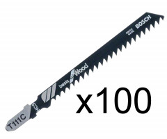 Пилка по дереву Bosch T 111 C, 3?100 мм, 100 шт.