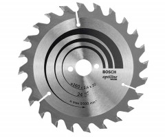 Пильный диск по дереву BOSCH Optiline Wood 210х30 24