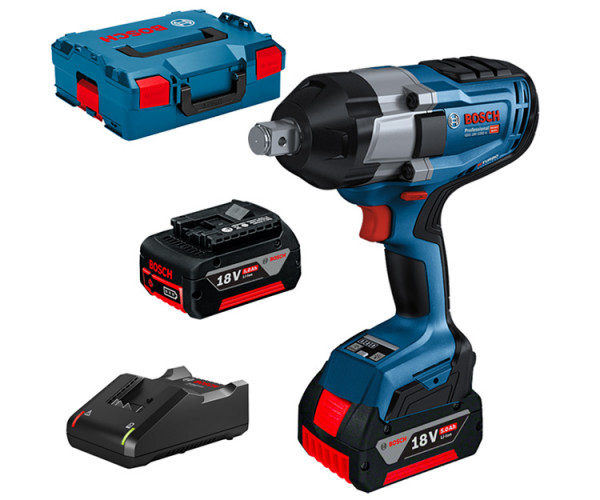 Аккумуляторный ударный гайковерт BOSCH GDS 18V-1050 H, 06019J8522