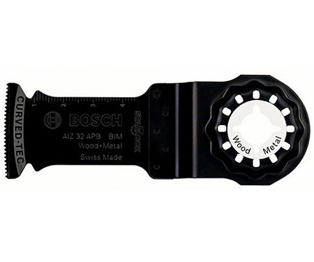Погружное пильное полотно BOSCH AIZ 32x50 APB Wood and Metal