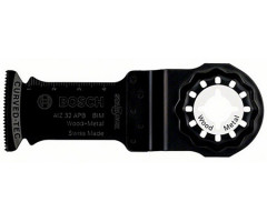 Погружное пильное полотно BOSCH AIZ 32x50 APB Wood and Metal