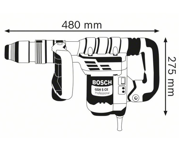 Отбойный молоток BOSCH GSH 5 CE