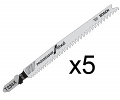 Пилка по дереву Bosch T 234 X, 2-3?117 мм, 5 шт.